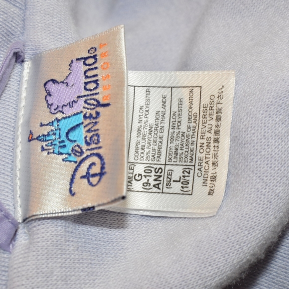 Purple Disney Resort Tinkerbell Windbreaker Jacket - Picture 3 of 3